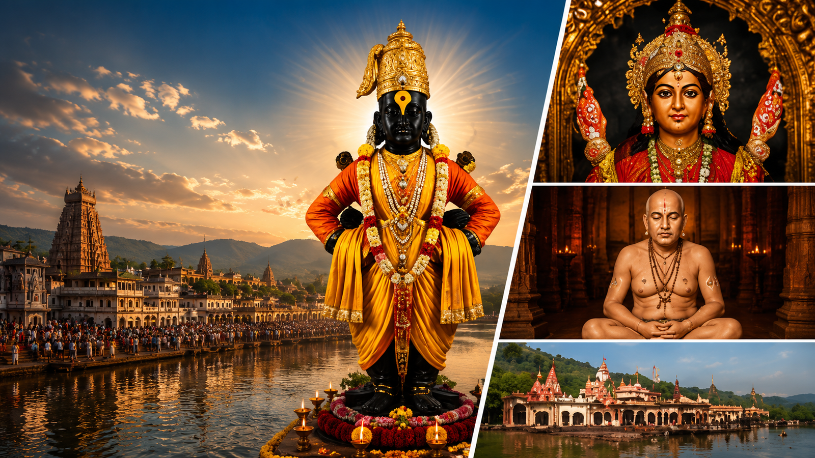 Pandharpur Tuljapur Akkalkot Ganagapur Darshan Package